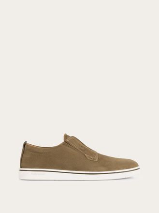 Ferragamo Men Derby slip-on Brown Size 10.5