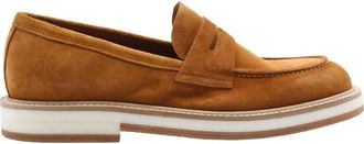 Flecs Stijlvolle Mocassin Schoenen voor Mannen - Heren - Loafers - Bruin - 41 EU - Schoenen