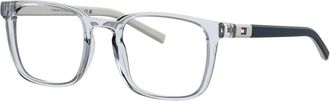 Tommy Hilfiger square-frame glasses - Blue