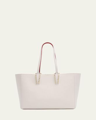 Christian Louboutin Cabata Soft Small Tote Bag in Grained Leather