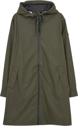 Tant&auml; Rainwear Nuovola Parka - Dames - Parka Jassen - Groen - S - Polyester - Jassen