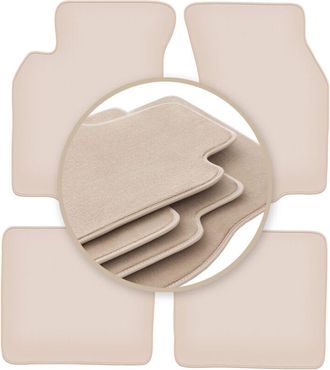 OEM Alfombrillas Beige Premium Para: Mitsubishi Colt V (cj0) Hatchback 1996-2003