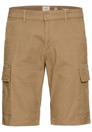 Camel Active Cargobermudas CAMEL ACTIVE, Herren, Gr. 33, N-Gr, braun (wood), Web, Obermaterial: 98% Baumwolle, 2% Elasthan, unifarben, regular fit kniefrei, Hosen 
