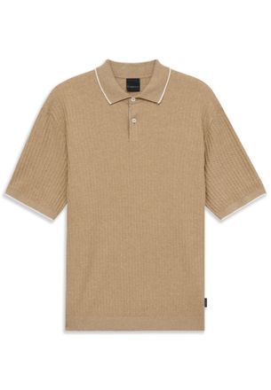 Bugatti Herren Polo shirt gebreid in regular fit