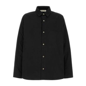Fear of God Canvas Overshirt - Heren - Winterjassen - Zwart - M - Katoen - Jassen