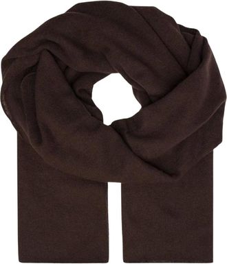 Allude Bufanda de cachemira - Accessories - Mujer - Marr&oacute;n - ONE SIZE