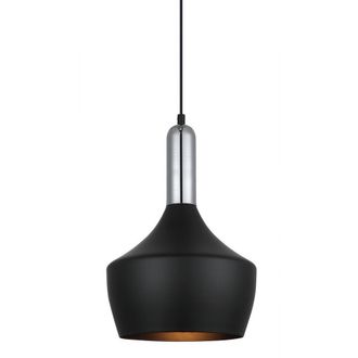Netlighting Modern Hanging Pendant Black 1 Light E27