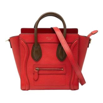 Celine Borsa Tote Pre-owned Luggage - - Pre-owned - Donna - Rosso - ONE SIZE