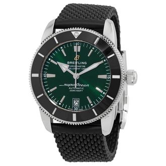 Breitling Pre-owned Breitling Superocean Heritage Automatic Chronometer Green Dial Mens Watch AB2010121L1S1