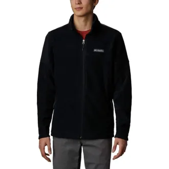 Columbia Basin Trail III Jacket Mens Black Fleece Long Sleeve Full Zip JAX1794