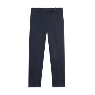Brooks Brothers Chino cl&aacute;sico de algod&oacute;n - Trousers - Mujer - Azul - 2XL