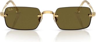 Ray-Ban Rb 3928 Zonnebril - unisex - Zonnebrillen - Geel - 54 MM - Nylon - Accessoires