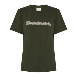Julie Fagerholt - Heartmade T-shirt - Dames - Tops - Groen - Maat: M