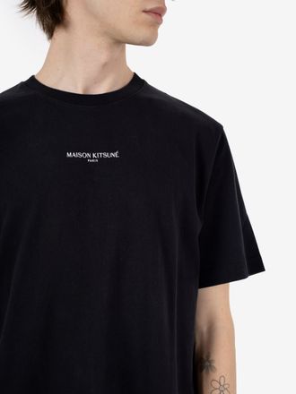 Maison Kitsun&eacute; Maison Kitsun&eacute; Paris tee black