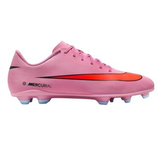 Nike Unisex voetbalschoenen voor volwassenen, Mercurial Firm Ground (Roze/Zwart)