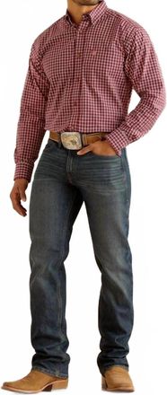 Ariat M2 Traditional Relaxed Stretch Pro Series Ray Boot Cut Jeans In Atlas
