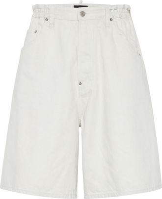 Dsquared2 White Classic Denim Shorts