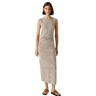 Pepe Jeans London Lexi Dress - Dames - Casual kleedjes - Veelkleurig - M - Katoen - Kleedjes