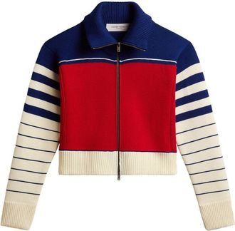 Golden Goose Giacca a righe - Rosso