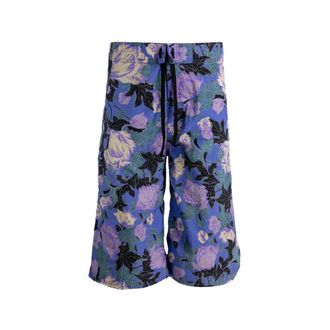ERL Casual Shorts, male, Purple, Size: L Swim Shorts