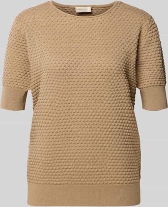 Freequent Strickpullover mit 1/2-Arm Modell Dodo in Beige, Gr&ouml;&szlig;e XXL