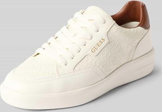 Guess Sneaker mit Strukturmuster Modell YUJEN2 in Weiss, Gr&ouml;&szlig;e 40