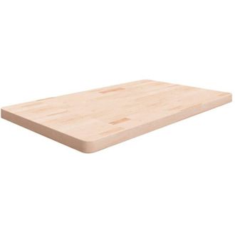 vidaXL Bathroom Countertop 100x60x4 cm Untreated Solid Wood vidaXL
