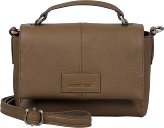 Burkely Soft Skylar Citybag Tender Leather Shoulder Bag Taupe