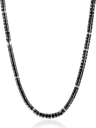John Hardy Heishi Beaded Necklace in Silver at Nordstrom, Size 22