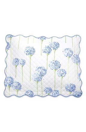 Matouk Quilted Sham in Azure at Nordstrom, Size Standard