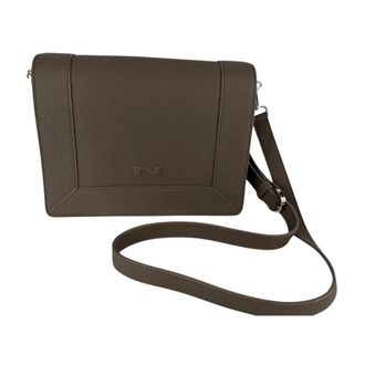 Nathan-Baume Rotterdam Crossbody Tas - Dames - Tassen - Bruin - Maat: ONE Size