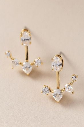 Nadri Daytime Jacket Earrings