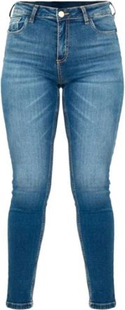 Kocca High-Waisted Skinny Jeans - Dames - Skinny Jeans - Blauw - W32 - Denim - Jeans