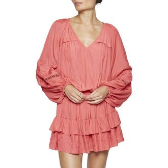 Ramy Brook Sabina Long Sleeve Dress in Sunset at Nordstrom Rack, Size X-Small