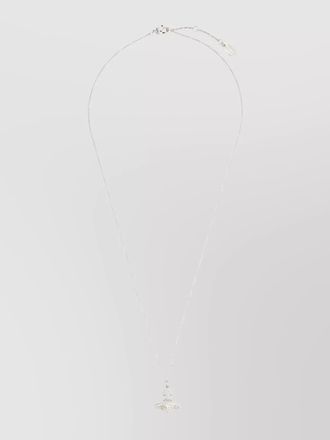 Vivienne Westwood necklace crystal pendant adjustable chain
