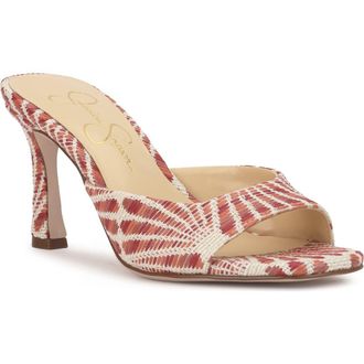 Jessica Simpson Cennet Sandal in Poppy Combo at Nordstrom, Size 9.5