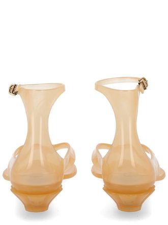 Chlo&eacute; Jelly Thermoplastic Polyurethane Sandal - Beige