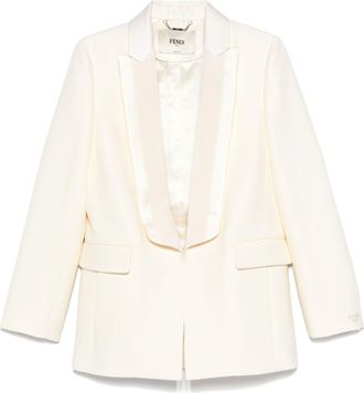 Fendi Blazer monopetto - Toni neutri