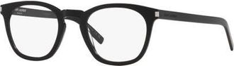 Saint Laurent 49mm Round optical glasses in Black at Nordstrom