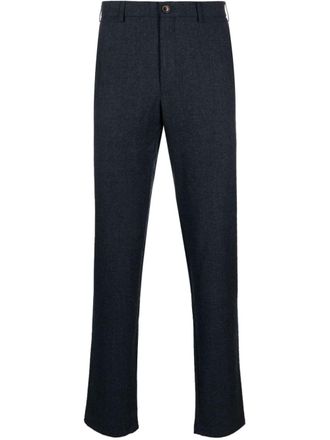 Canali Pantaloni sartoriali in lana - Blu