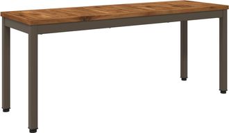 vidaXL Banco De Jard&iacute;n 108,5 X 35 X 45 Cm Madera De Acacia S&oacute;lida Vidaxl