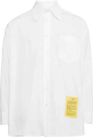 Maison Margiela Numbers Motif-patch Shirt