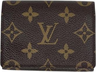 Louis Vuitton Portacarte Pre-owned Monogram - - Pre-owned - Donna - Marrone - ONE SIZE
