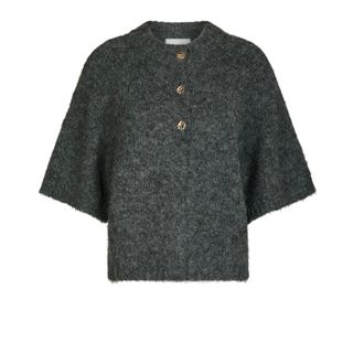Neo Noir Prenda de punto de cuello redondo - Knitwear - Mujer - Gris - 2XL