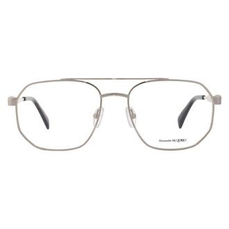 Alexander McQueen Demo Pilot Mens Eyeglasses AM0459O 002 57