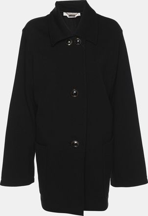 Marina Rinaldi Black Jersey Single Breasted Jacket