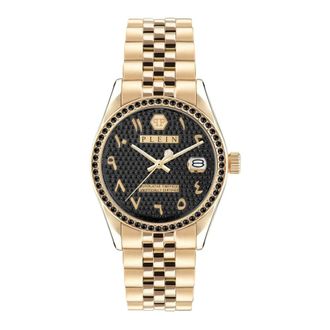Philipp Plein Date Superlative Crystal - Dames - Horloges - Geel - ONE Size - Accessoires