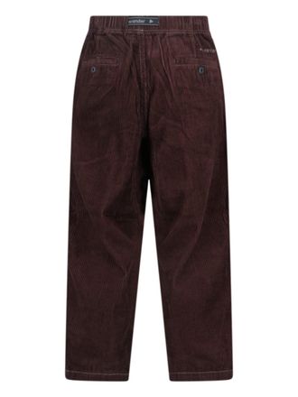 And Wander Mens Trousers Brown Cotton