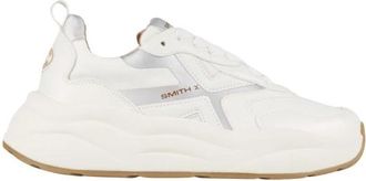 Alexander Smith Horizon Sneaker - Dames - Sneakers - Wit - 37 EU - Leer - Schoenen