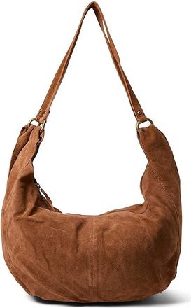 Free People Roma Suede Tote Womens Handbags Rust, Suede/Leather